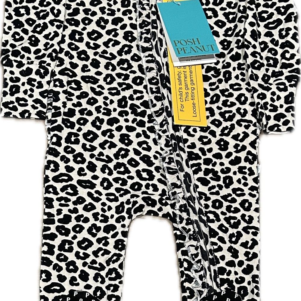 9-12 Posh Peanut Naomi Ruffled Footie
